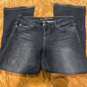 Jeans with a flare leg.  Size 11/12 Short